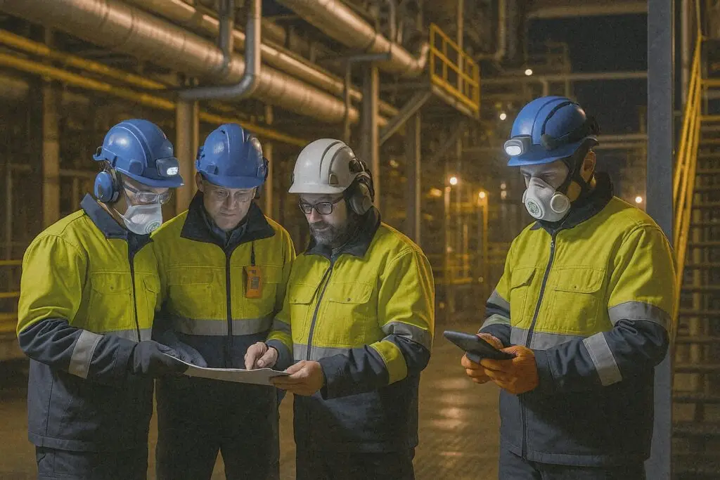 Pracuję solo albo jako część zespołu. To zdjęcie przedstawia konfigurację, w której liczy się współpraca i precyzyjna komunikacja.